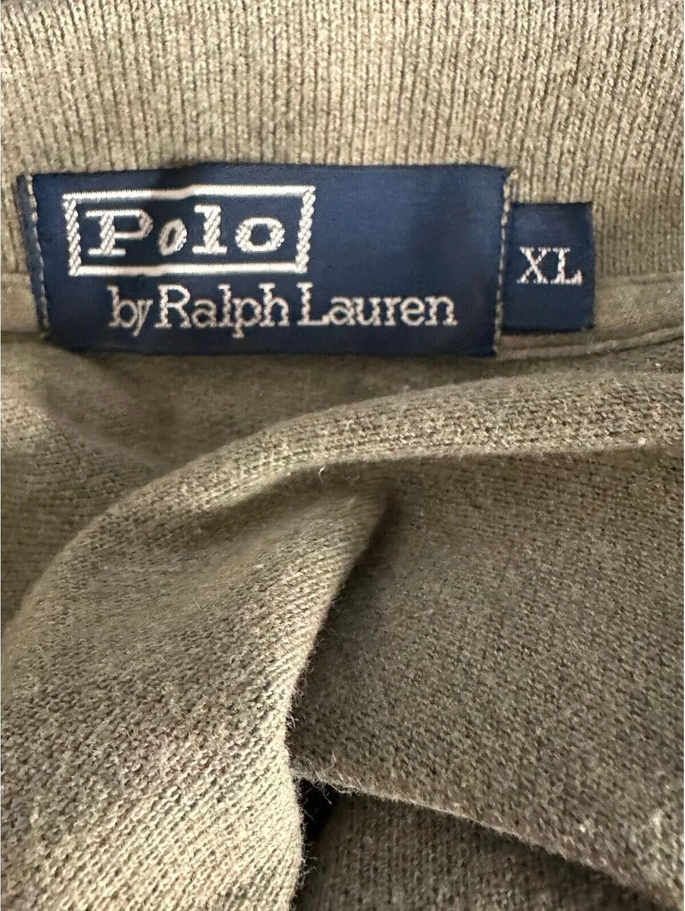 Polo Ralph Lauren green cotton short sleeve polo shirt XL preppy old money